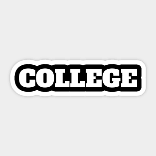 Funny t-shirts college animal house Sticker